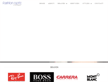 Tablet Screenshot of fashionoptic.lk